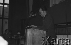 16-18 marca 1981, Bydgoszcz, Polska.
Okupacja siedziby Wojewódzkiego Komitetu Zjednoczonego Stronnictwa Ludowego (ZSL) przez rolników z 