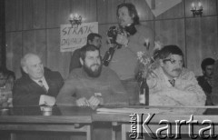 16-18 marca 1981, Bydgoszcz, Polska.
Okupacja siedziby Wojewódzkiego Komitetu Zjednoczonego Stronnictwa Ludowego (ZSL) przez rolników z 