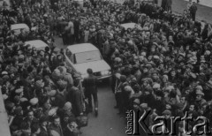 16-18 marca 1981, Bydgoszcz, Polska.
Okupacja siedziby Wojewódzkiego Komitetu Zjednoczonego Stronnictwa Ludowego (ZSL) przez rolników z 