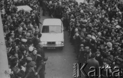 16-18 marca 1981, Bydgoszcz, Polska.
Okupacja siedziby Wojewódzkiego Komitetu Zjednoczonego Stronnictwa Ludowego (ZSL) przez rolników z 