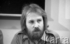Luty 1981, Warszawa, Polska.
Wydział Polonistyki Uniwersytetu Warszawskiego - strajk okupacyjny studentów solidaryzujących się ze studentami w Łodzi.
Fot. NN, zbiory Ośrodka KARTA/Independent Polish Agency (IPA) przekazał Józef Lebenbaum