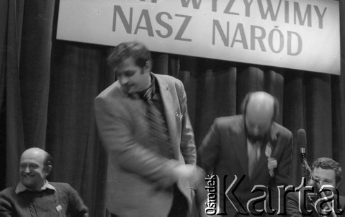 8-9.03.1981, Poznań, Polska.
Zjazd zjednoczeniowy NSZZ 