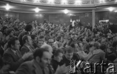 8-9.03.1981, Poznań, Polska.
Zjazd zjednoczeniowy NSZZ Rolników Indywidualnych  