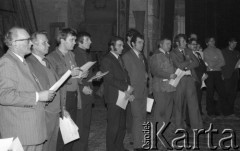 8-9.03.1981, Poznań, Polska.
Zjazd zjednoczeniowy NSZZ Rolników Indywidualnych  