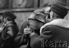 10.02.1981, Warszawa, Polska.
Manifestacja NSZZ 