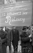 10.02.1981, Warszawa, Polska.
Manifestacja NSZZ 