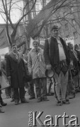 10.02.1981, Warszawa, Polska.
Manifestacja NSZZ 