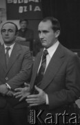 12.01.1981, Ustrzyki Dolne, Polska.
Rozmowy komisji rządowej ze strajkującymi rolnikami. Na zdjęciu prokurator Słabik z Leska.
Fot. Ścibor Rylski Independent Polish Agency (IPA) , przekazał Józef Lebenbaum