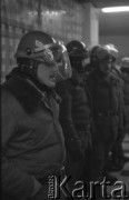 12.01.1981, Ustrzyki Dolne, Polska.
Interwencja ZOMO w czasie strajku rolników. 
Fot. Ścibor Rylski Independent Polish Agency (IPA) , przekazał Józef Lebenbaum