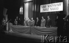 8.03.1981, Poznań, Polska.
Zjazd zjednoczeniowy NSZZ 