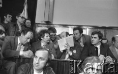 12.05.1981, Warszawa, Polska
Rozprawa sądowa w sprawie rejestracji NSZZ 
