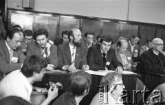 12.05.1981, Warszawa, Polska
Rozprawa sądowa w sprawie rejestracji NSZZ 