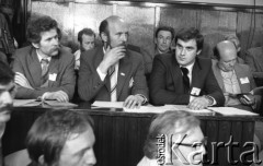 12.05.1981, Warszawa, Polska
Rozprawa sądowa w sprawie rejestracji NSZZ 