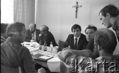 Po12.05.1981, Warszawa, Polska
Dom Chłopa - siedziba NSZZ RI 