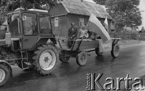Maj-czerwiec 1981, Radkowice, gm. Pawłów, Kielecczyzna, Polska.
Przed zjazdem NSZZ RI 