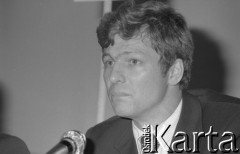 Czerwiec 1981, Warszawa, Polska.
I Walne Zebranie Delegatów NSZZ 