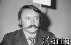 Czerwiec 1981, Warszawa, Polska.
I Walne Zebranie Delegatów NSZZ 