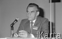 Czerwiec 1981, Warszawa, Polska.
I Walne Zebranie Delegatów NSZZ 