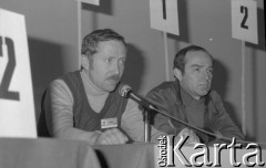 Czerwiec 1981, Warszawa, Polska.
I Walne Zebranie Delegatów NSZZ 