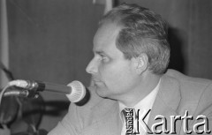 Czerwiec 1981, Warszawa, Polska.
I Walne Zebranie Delegatów NSZZ 