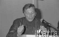 Czerwiec 1981, Warszawa, Polska.
I Walne Zebranie Delegatów NSZZ 