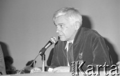 Czerwiec 1981, Warszawa, Polska.
I Walne Zebranie Delegatów NSZZ 