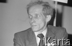 Czerwiec 1981, Warszawa, Polska.
I Walne Zebranie Delegatów NSZZ 