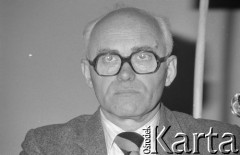 Czerwiec 1981, Warszawa, Polska.
I Walne Zebranie Delegatów NSZZ 