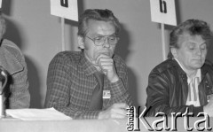 Czerwiec 1981, Warszawa, Polska.
I Walne Zebranie Delegatów NSZZ 
