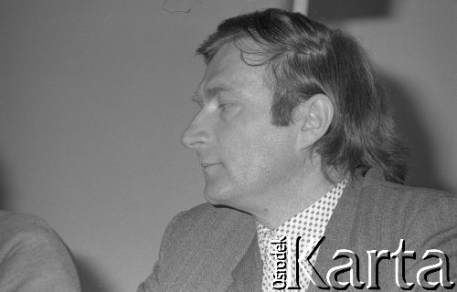 Czerwiec 1981, Warszawa, Polska.
I Walne Zebranie Delegatów NSZZ 