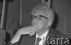 Czerwiec 1981, Warszawa, Polska.
I Walne Zebranie Delegatów NSZZ 