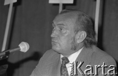 Czerwiec 1981, Warszawa, Polska.
I Walne Zebranie Delegatów NSZZ 