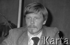 Czerwiec 1981, Warszawa, Polska.
I Walne Zebranie Delegatów NSZZ 