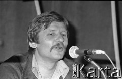 Czerwiec 1981, Warszawa, Polska.
I Walne Zebranie Delegatów NSZZ 