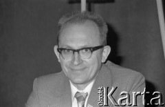 Czerwiec 1981, Warszawa, Polska.
I Walne Zebranie Delegatów NSZZ 