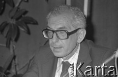 Czerwiec 1981, Warszawa, Polska.
I Walne Zebranie Delegatów NSZZ 