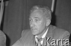Czerwiec 1981, Warszawa, Polska.
I Walne Zebranie Delegatów NSZZ 