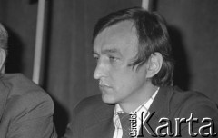 Czerwiec 1981, Warszawa, Polska.
I Walne Zebranie Delegatów NSZZ 