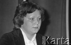 Czerwiec 1981, Warszawa, Polska.
I Walne Zebranie Delegatów NSZZ 