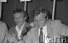 Czerwiec 1981, Warszawa, Polska.
I Walne Zebranie Delegatów NSZZ 
