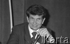 Czerwiec 1981, Warszawa, Polska.
I Walne Zebranie Delegatów NSZZ 