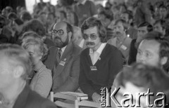 Czerwiec 1981, Warszawa, Polska.
Zakłady Mechaniczne im. Marcelego Nowotki, spotkanie delegatów NSZZ 