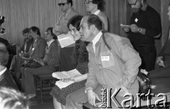 Czerwiec 1981, Warszawa, Polska.
Zakłady Mechaniczne im. Marcelego Nowotki, spotkanie delegatów NSZZ 