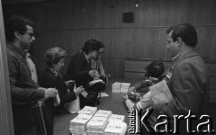 Czerwiec 1981, Warszawa, Polska.
Zakłady Mechaniczne im. Marcelego Nowotki, spotkanie delegatów NSZZ 