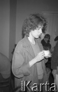 Czerwiec 1981, Warszawa, Polska.
I Walne Zebranie Delegatów NSZZ „Solidarność” Regionu Mazowsze w gmachu Politechniki Warszawskiej. Na zdjęciu Iwona Rajpert.
Fot. NN, zbiory Ośrodka KARTA/Independent Polish Agency (IPA) przekazał Józef Lebenbaum
