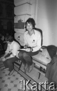 Czerwiec 1981, Warszawa, Polska.
I Walne Zebranie Delegatów NSZZ „Solidarność” Regionu Mazowsze w gmachu Politechniki Warszawskiej. Na zdjęciu Olaf Mejer.
Fot. NN, zbiory Ośrodka KARTA/Independent Polish Agency (IPA) przekazał Józef Lebenbaum