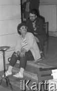Czerwiec 1981, Warszawa, Polska.
I Walne Zebranie Delegatów NSZZ „Solidarność” Regionu Mazowsze w gmachu Politechniki Warszawskiej. Na zdjęciu Barbara Nagórska.
Fot. NN, zbiory Ośrodka KARTA/Independent Polish Agency (IPA) przekazał Józef Lebenbaum