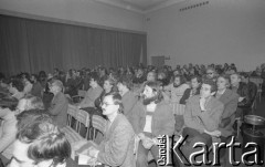 1981, Warszawa, Polska.
Wybory nowego Zarządu NSZZ 