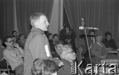 1981, Warszawa, Polska.
Wybory nowego Zarządu NSZZ 