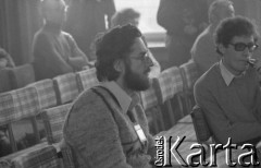 1981, Warszawa, Polska.
Wybory nowego Zarządu NSZZ 